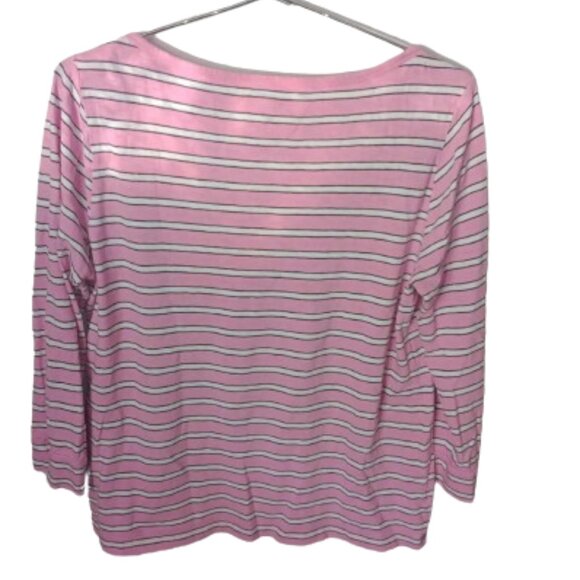 J. Crew Knit Goods Striped Shirt Size Medium - Picture 2 of 11